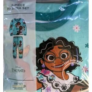 Disney Encanto 2-Piece Pajamas Set Baby Girls 12 Months L Sleeve Pants Oeko Tex